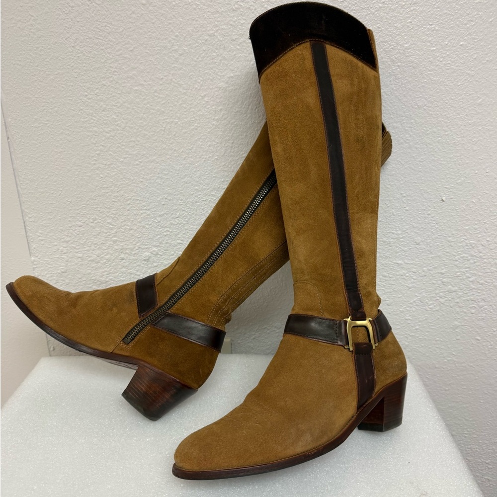 Beautiful Fairfax & Favor Burnham Suede Boots Euro size 43/U.S size 11 - Picture 4 of 10
